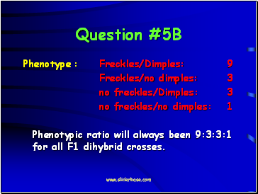Question #5B