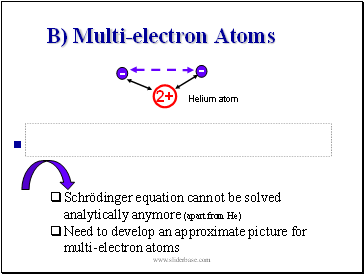 B) Multi-electron Atoms