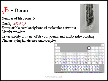 5B - Boron