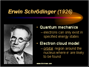 Erwin Schrödinger (1926)