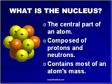 What is the nucleus?