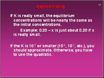 Approximating