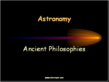 Ancient Greek Astronomy