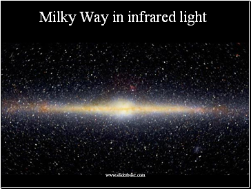 Milky Way in infrared light