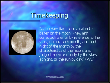 Timekeeping