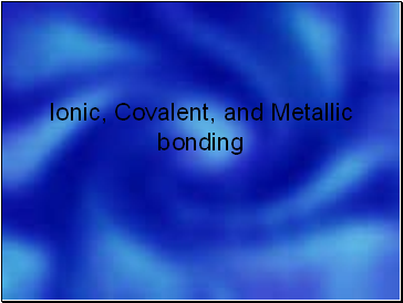 How Elements Bond
