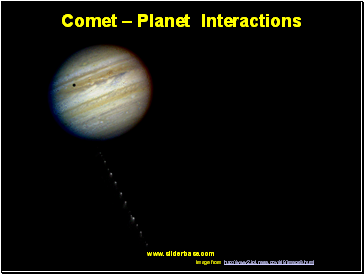 Comet  Planet Interactions