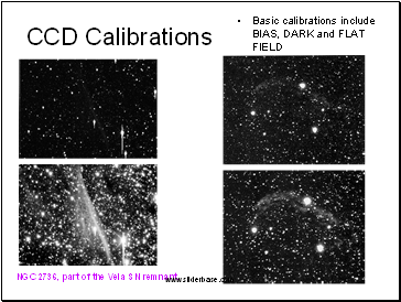 CCD Calibrations