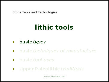 basic types
