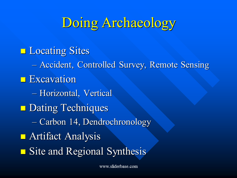 types of dating methods in archaeology pdf