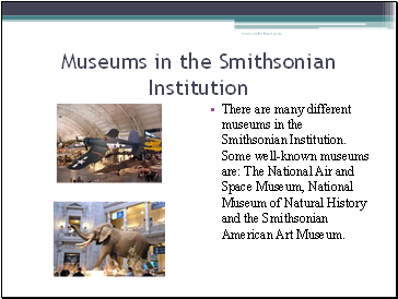 Museums in the Smithsonian Institution