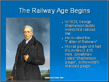 The Railway Age Begins