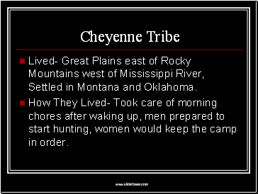 Cheyenne Tribe