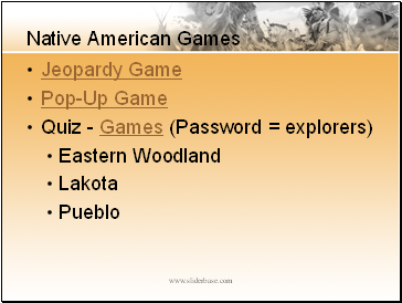 Native American Games