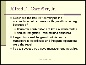 Alfred D. Chandler, Jr.
