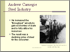 Andrew Carnegie Steel Industry