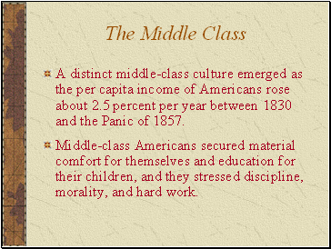 The Middle Class