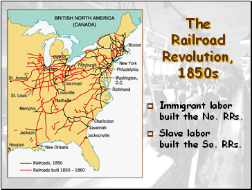 revolution railroad 1850s