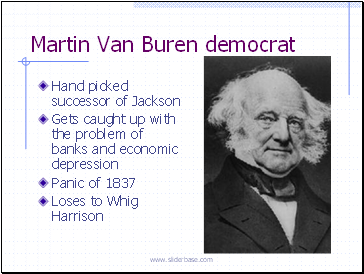 Martin Van Buren democrat