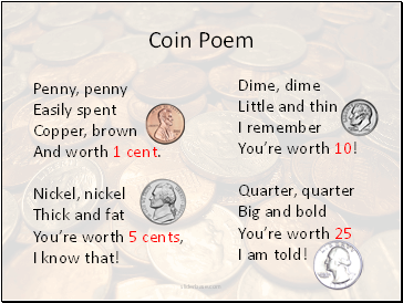 Coin Poem