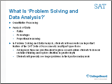 What Is Problem Solving and Data Analysis?