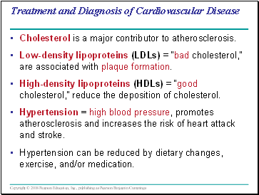 Treatment and Diagnosis of Cardiovascular Disease