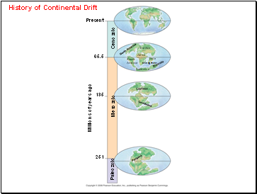 History of Continental Drift