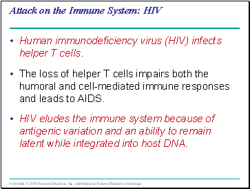 Attack on the Immune System: HIV
