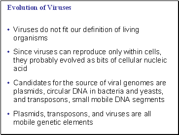 Evolution of Viruses