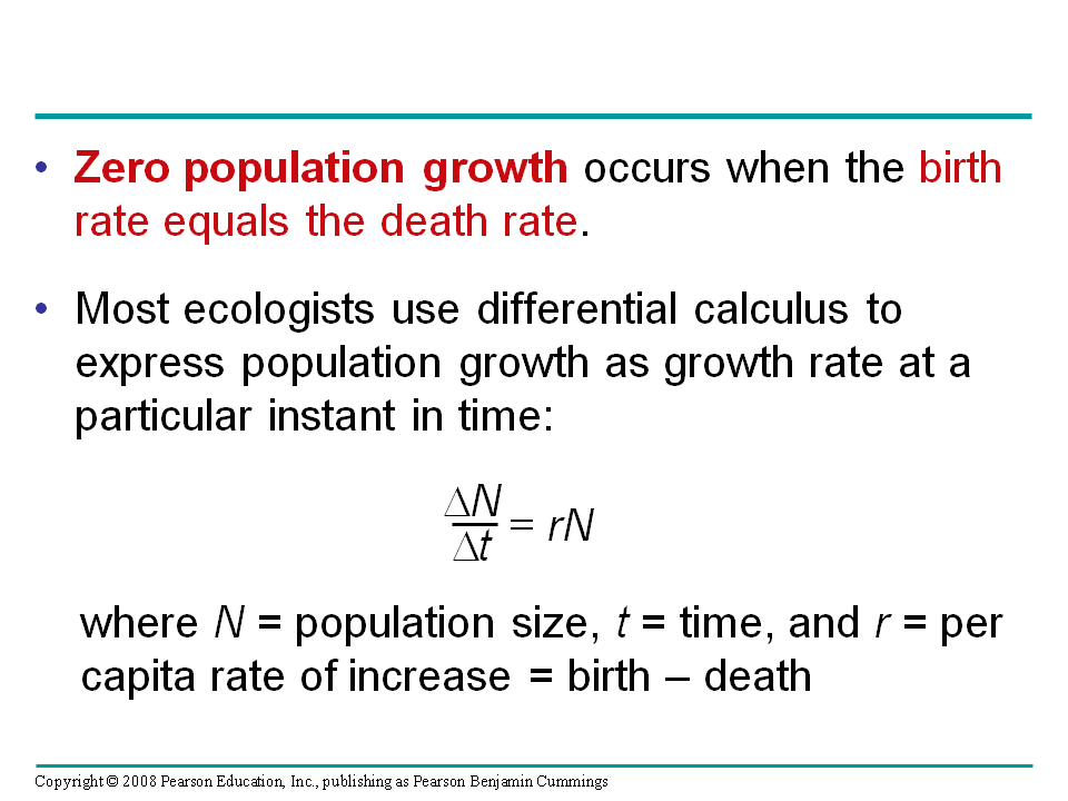 Zero Population Growth High Birth Rate High Death Rate Zero Population Growth Low Birth Rate