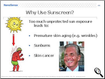 Why Use Sunscreen?