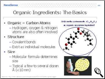 Organic Ingredients: The Basics