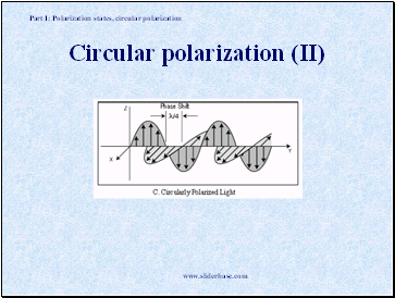 Circular polarization (II)