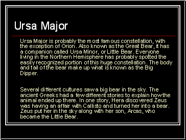 Ursa Major