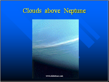 Clouds above Neptune