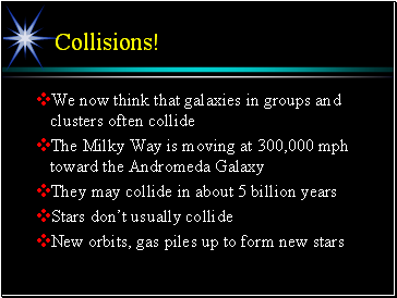 Collisions!