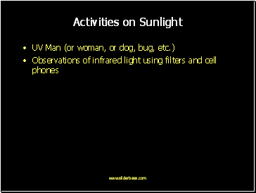 Activities on Sunlight