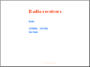 Radio receivers