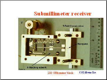 Submillimeter receiver