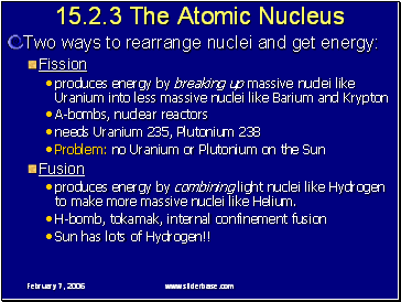 15.2.3 The Atomic Nucleus