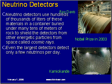 Neutrino Detectors