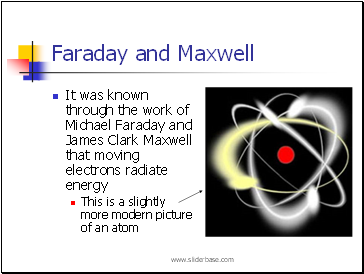 Faraday and Maxwell