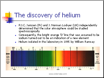 The discovery of helium