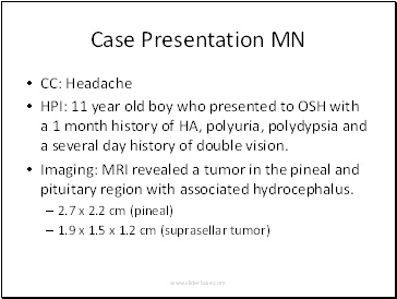 Case Presentation MN