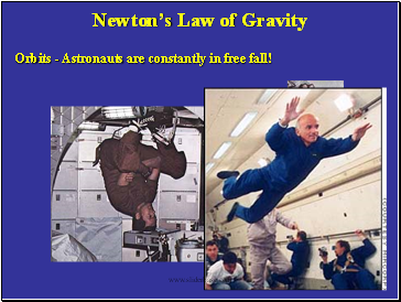 Newtons Law of Gravity
