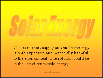 Solar Energy