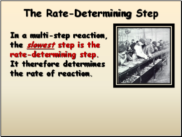 The Rate-Determining Step