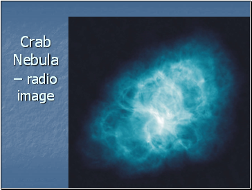 Crab Nebula  radio image