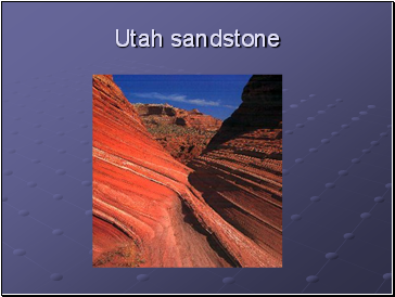 Utah sandstone