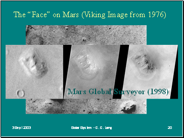 The Face on Mars (Viking Image from 1976)